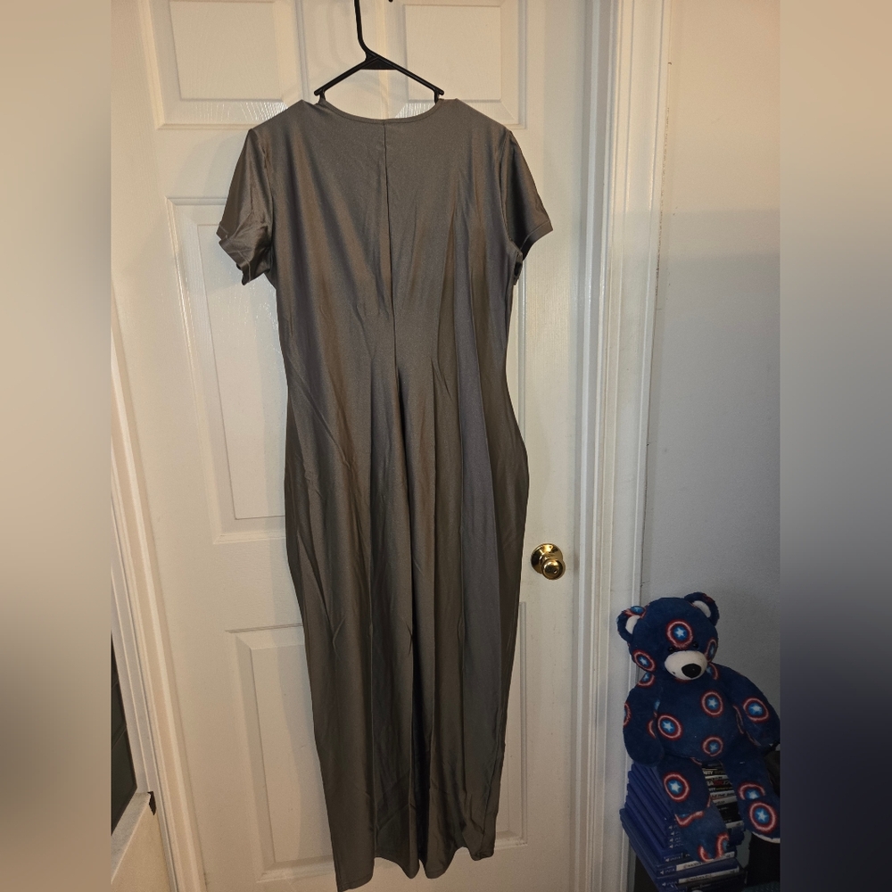 SKIMS Charcoal Maxi Dress - Picture 3 of 4